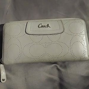 Coach leather wallet